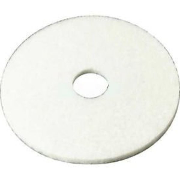 3M 3M„¢ 20" Polishing Pad, White, 5 Per Case 61500035961